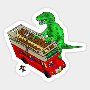 Dino Attack! Sticker